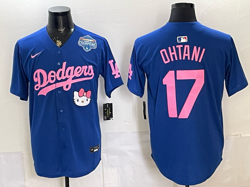 Men Los Angeles Dodgers #17 Ohtani blue Game 2026 Nike MLB Jersey 053005->los angeles dodgers->MLB Jersey